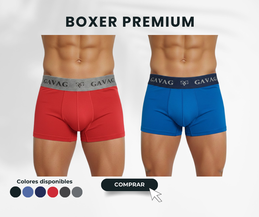 Pack x12 Boxers GAVAG Hombre en Microfibra Licrada - Comodidad y Ajuste Superior