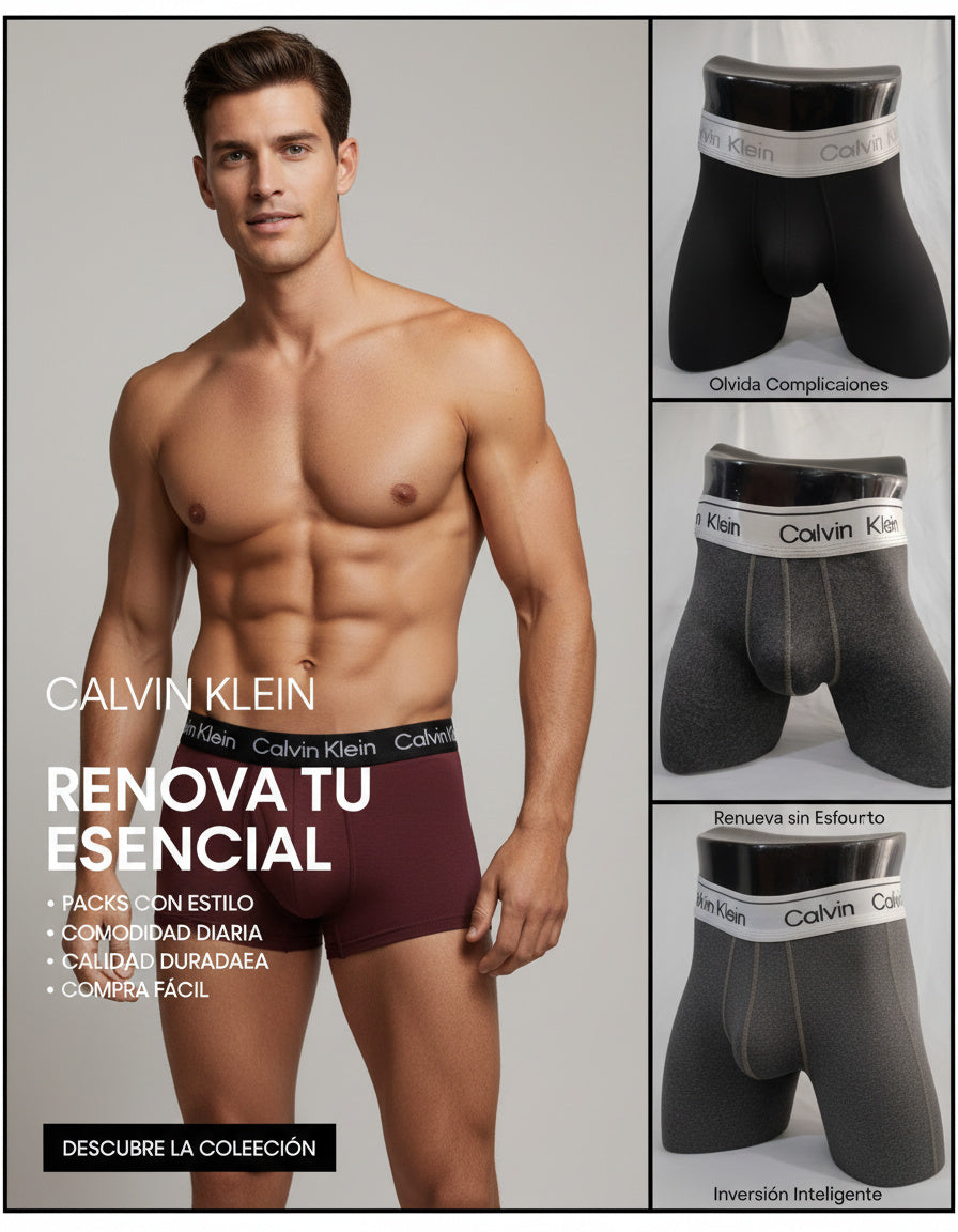 Boxer Hombre (x12) Paquete Surtido microfibra - Multimarca Ropa Interior